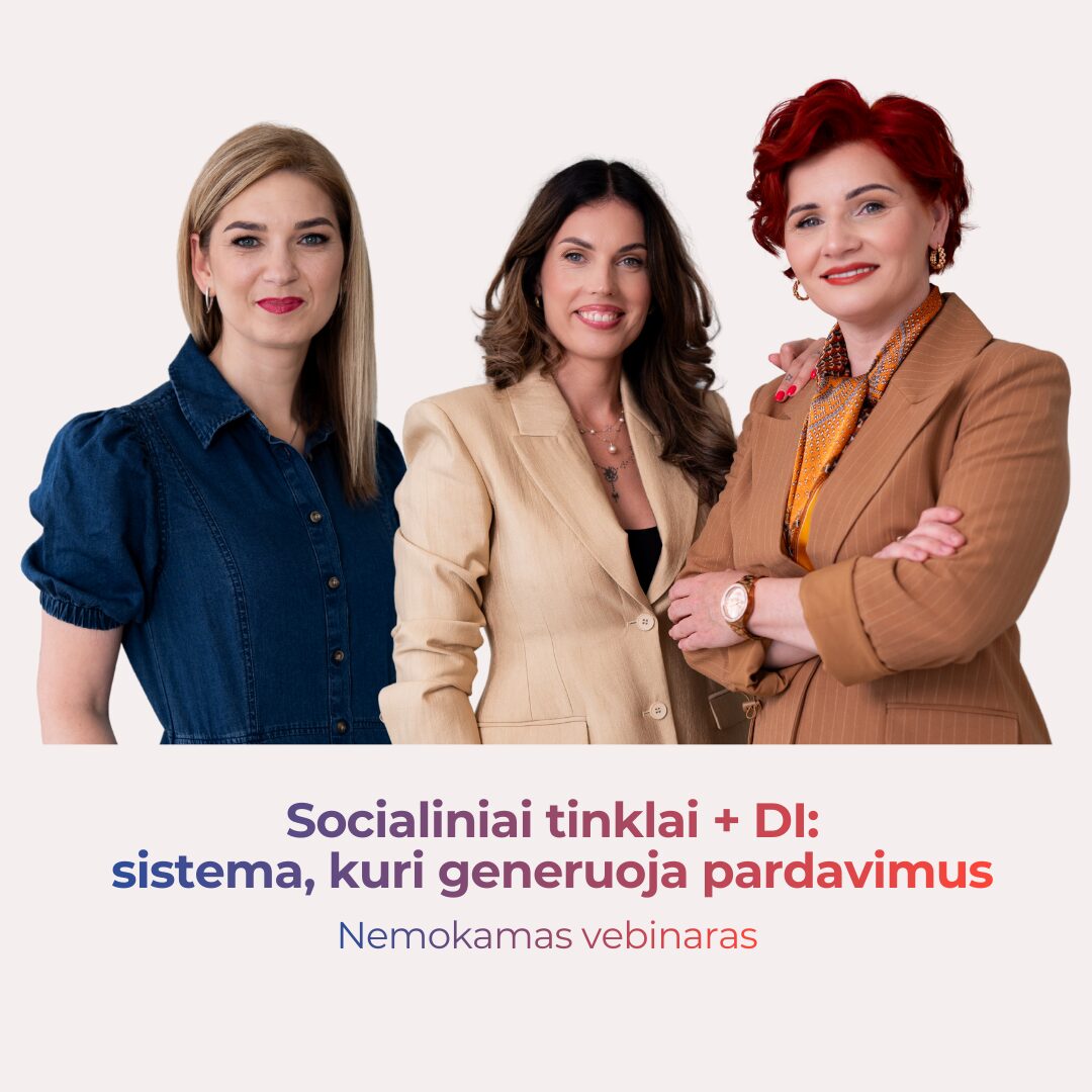 Socialiniai tinklai + dirbtinis intelektas sistema, kuri generuoja klientus ir pardavimus